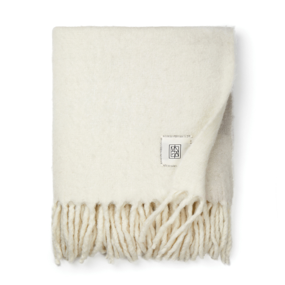 VINGA Saletto deken - beige, beige (± PMS 11-0606 TCX/ ± PMS 15-0000 TCX)