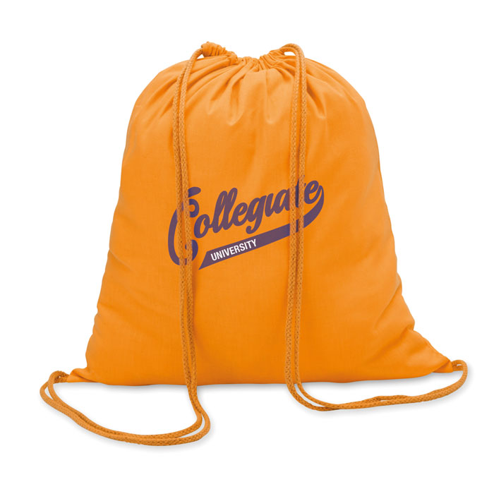 COLORED - Sac à cordon en coton