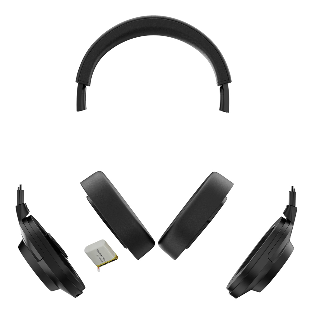 Casque ANC sans fil réparable plastique recyclé RCS Irvine