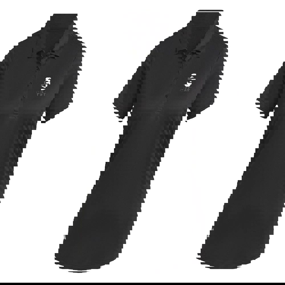 Adidas polo dames - zwart