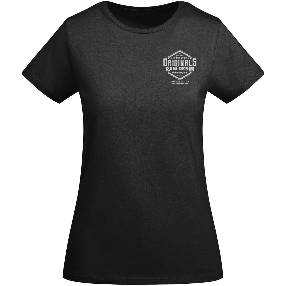 Breda biologisch katoenen dames T-shirt met korte mouwen