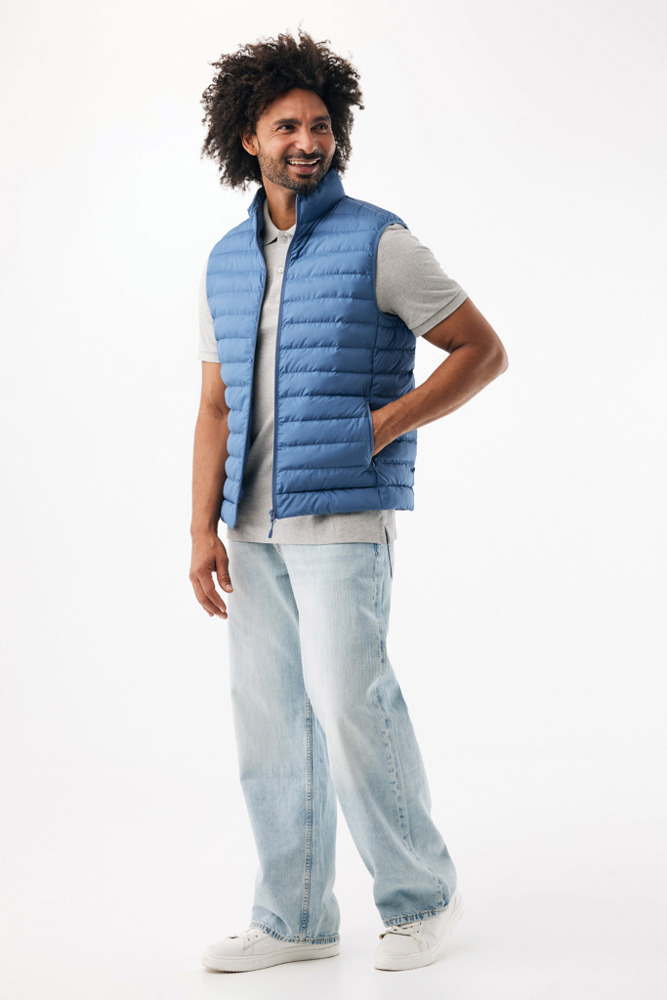 Bodywarmer homme en polyester recyclé IQONIQ Meru