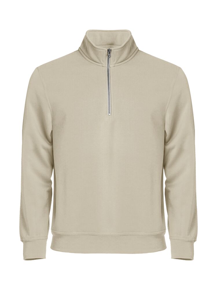 Clique - Basic Half Zip - Beigeclair