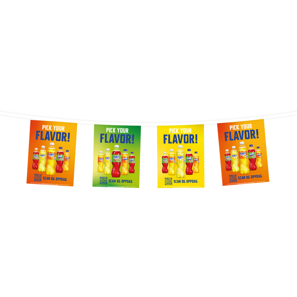 Vlaggenlijnen 15 x 21 cm