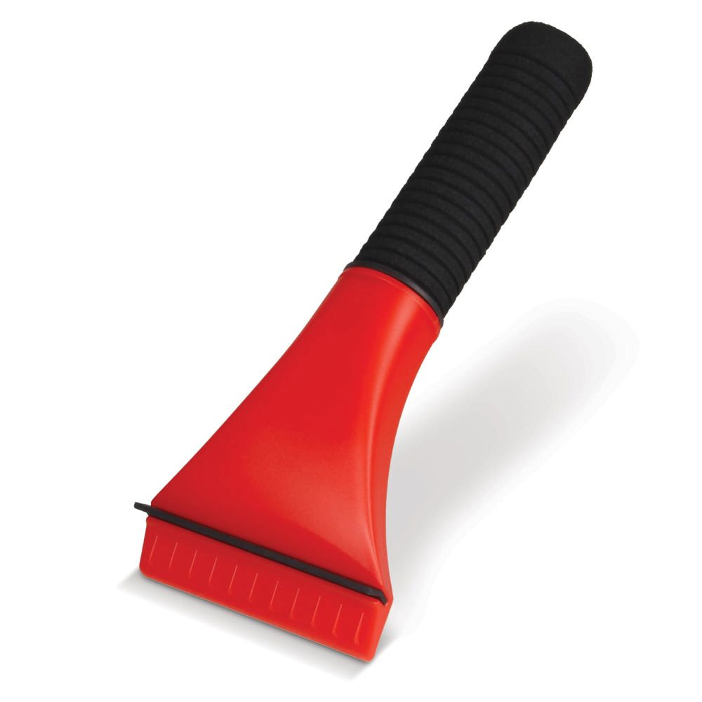 Ijskrabber ergonomisch - rood
