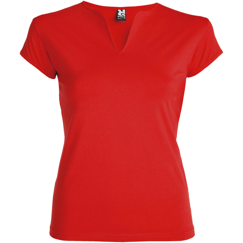 Belice damesshirt met korte mouwen - Rood