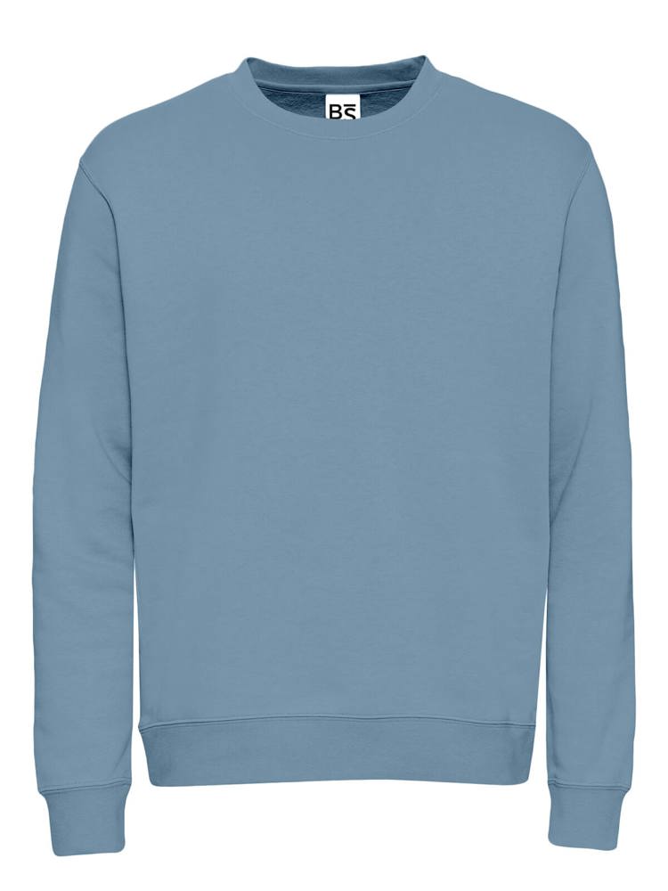 BS Atlas pull, 280 gr/m² - Bleu moyen (PMS 2157C)