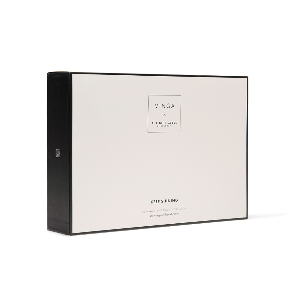 VINGA x TGL giftset voor lichaamsverzorging