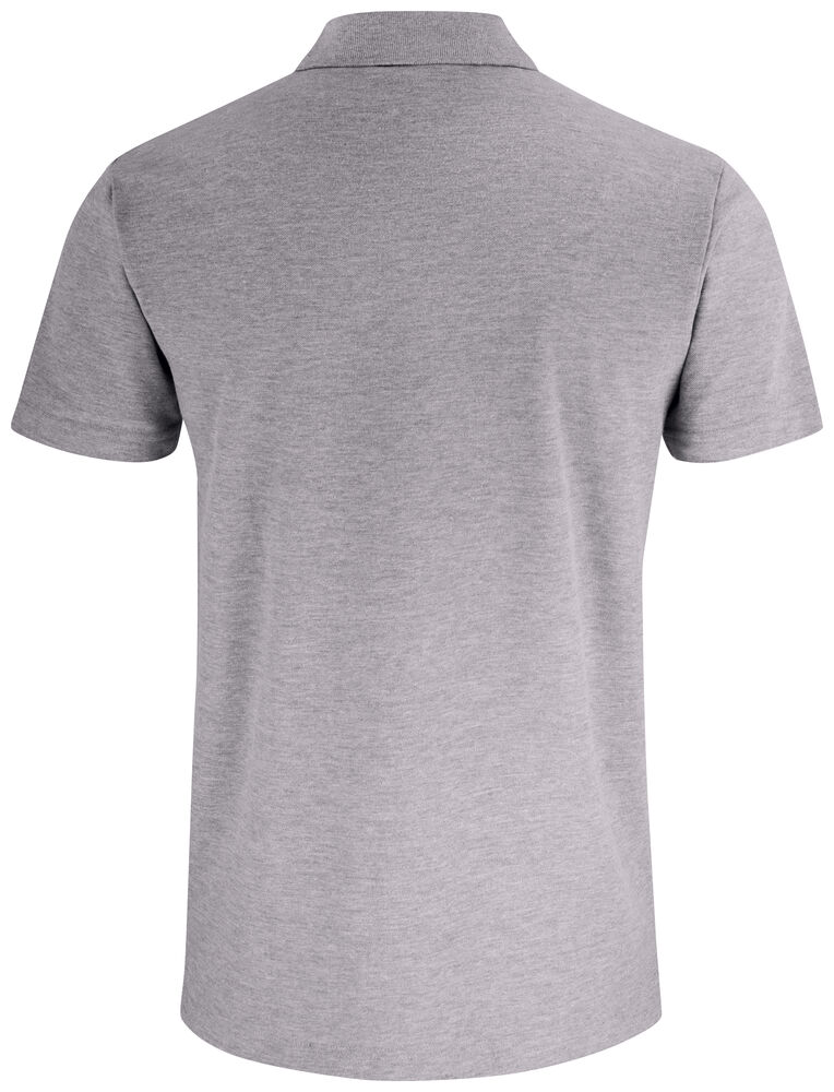 Clique - Basic Polo Pocket Grismélange XS