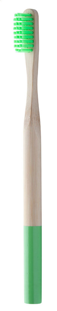 ColoBoo - bamboe tandenborstel - groen/natuurlijk