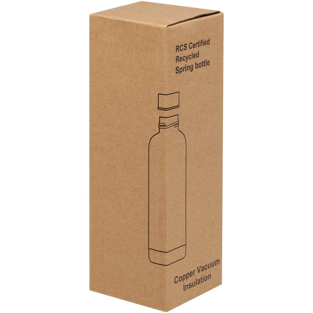 Spring 500 ml RCS-gecertificeerde gerecyclede roestvrijstalen koperen vacuümgeïsoleerde fles