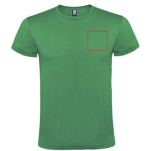 Atomic unisex T-shirt met korte mouwen