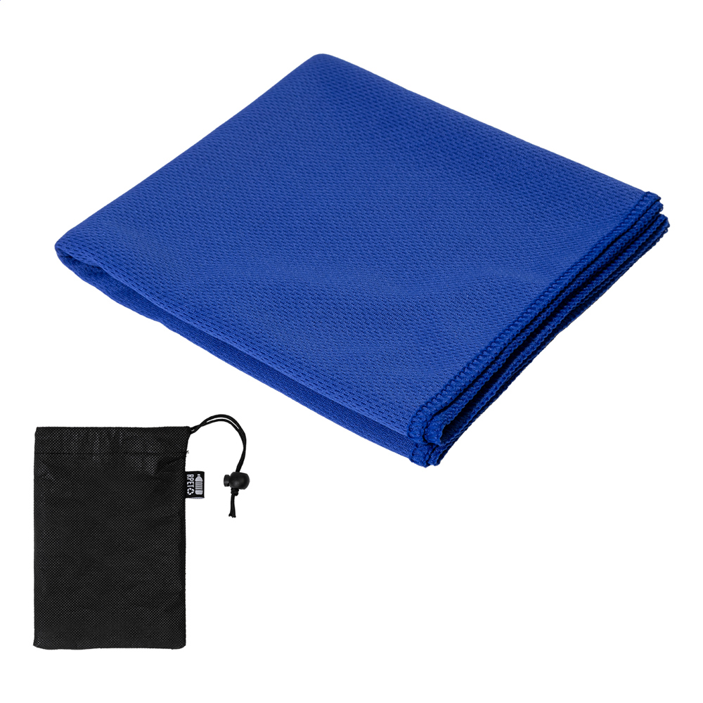 Endure - RPET handdoek - blauw