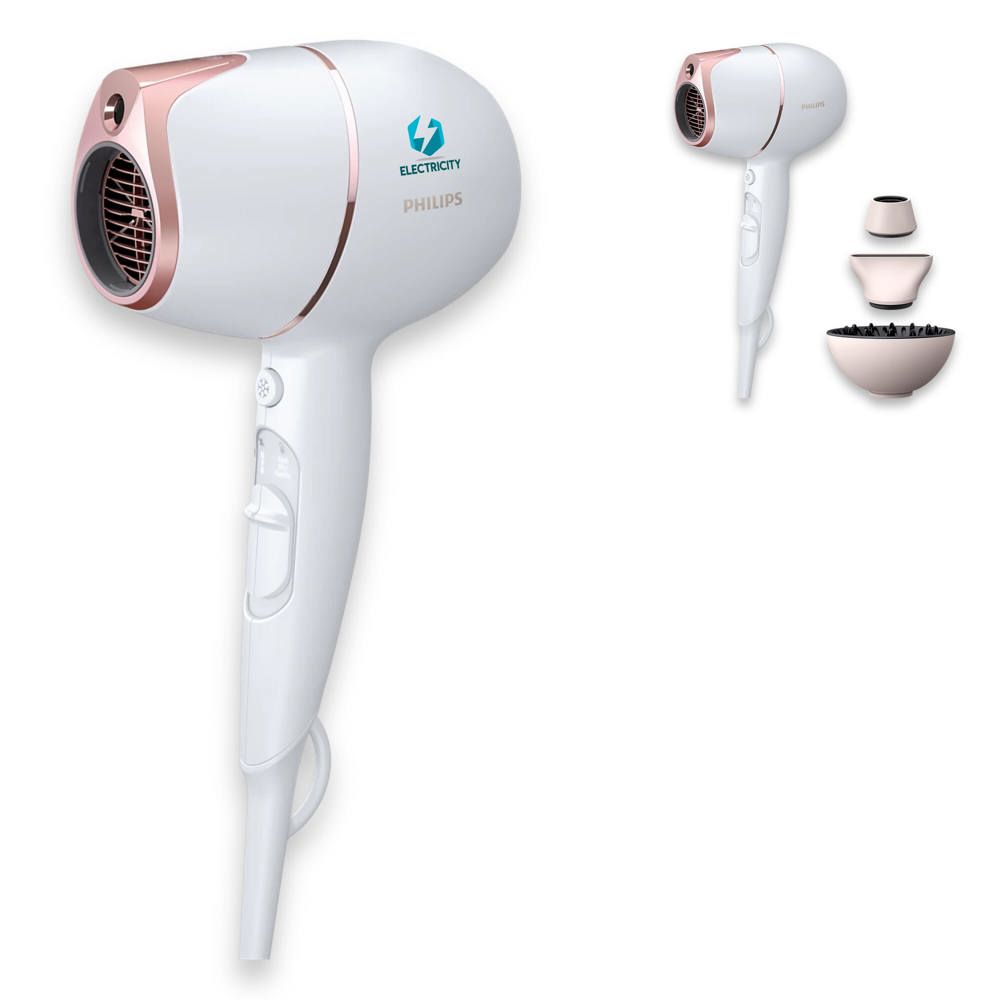 BHD628|Sèche-cheveux Philips SenseIQ avec diffuseur