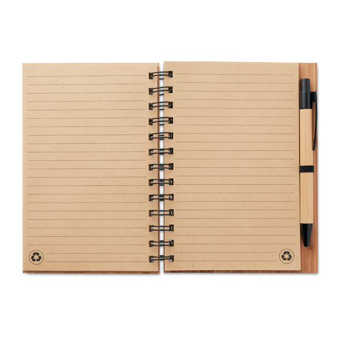 BAMBLOC - Carnet et stylo en bambou