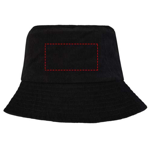 Howson zonnehoed van gerecycled corduroy