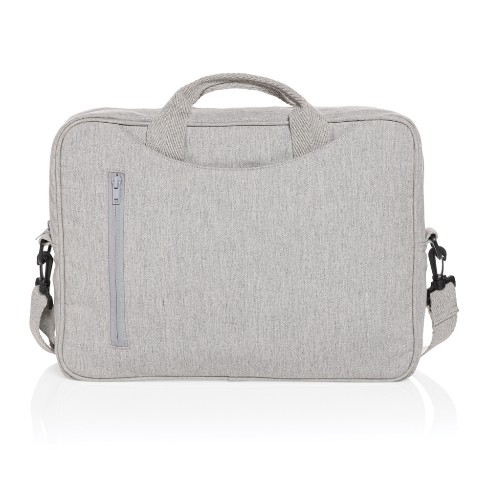 Laluka AWARE™ gerecyclede katoenen 15,4 inch laptoptas