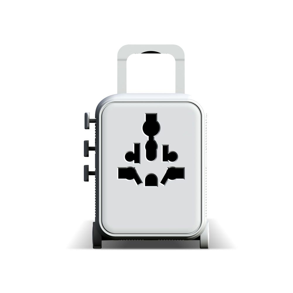 Chariot adaptateur universel GaN Xoopar Luggie pour voyages internationaux
