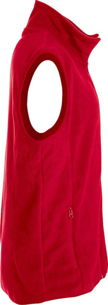 Clique - Basic Polar Fleece Vest Rouge M
