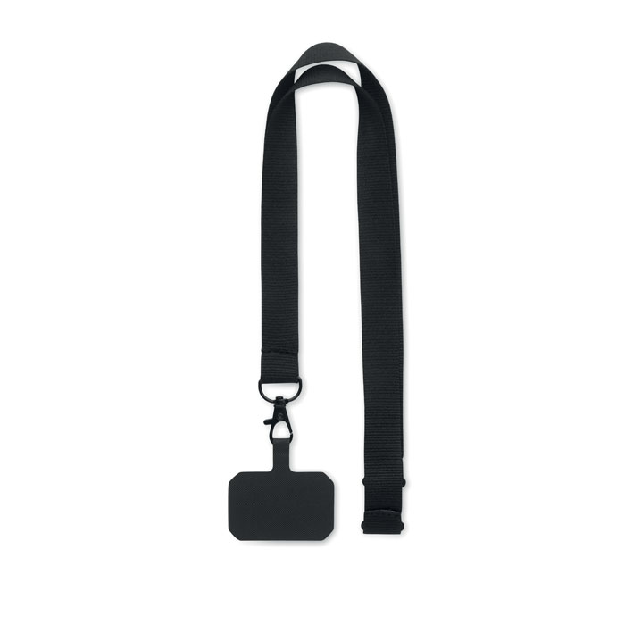 AMESTE - Lanyard porte-téléphone - Noir
