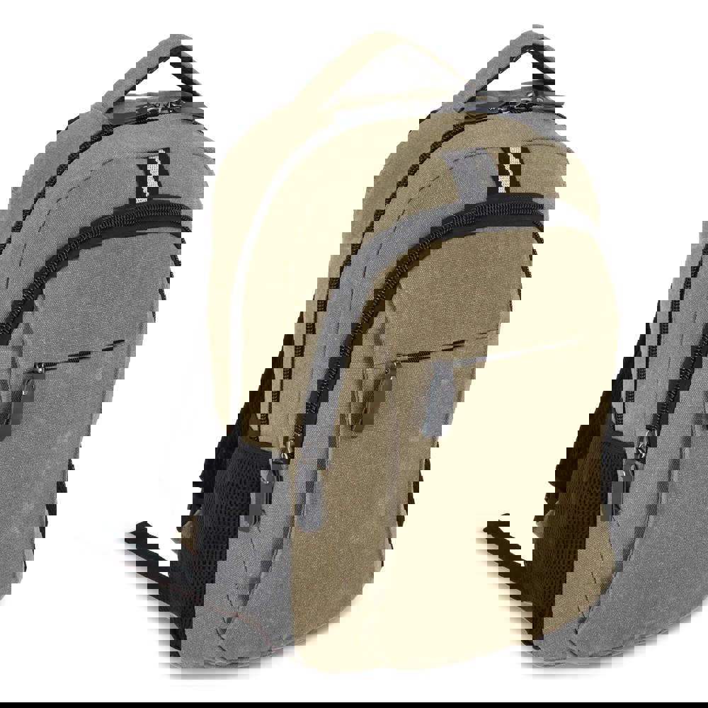 Gerecycled katoenen canvas rugzak Harper