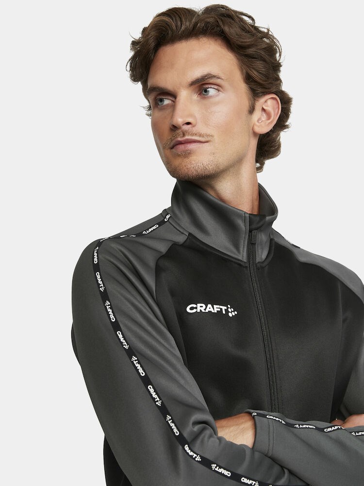Craft - Squad 2.0 Full Zip M Black-Granite XL