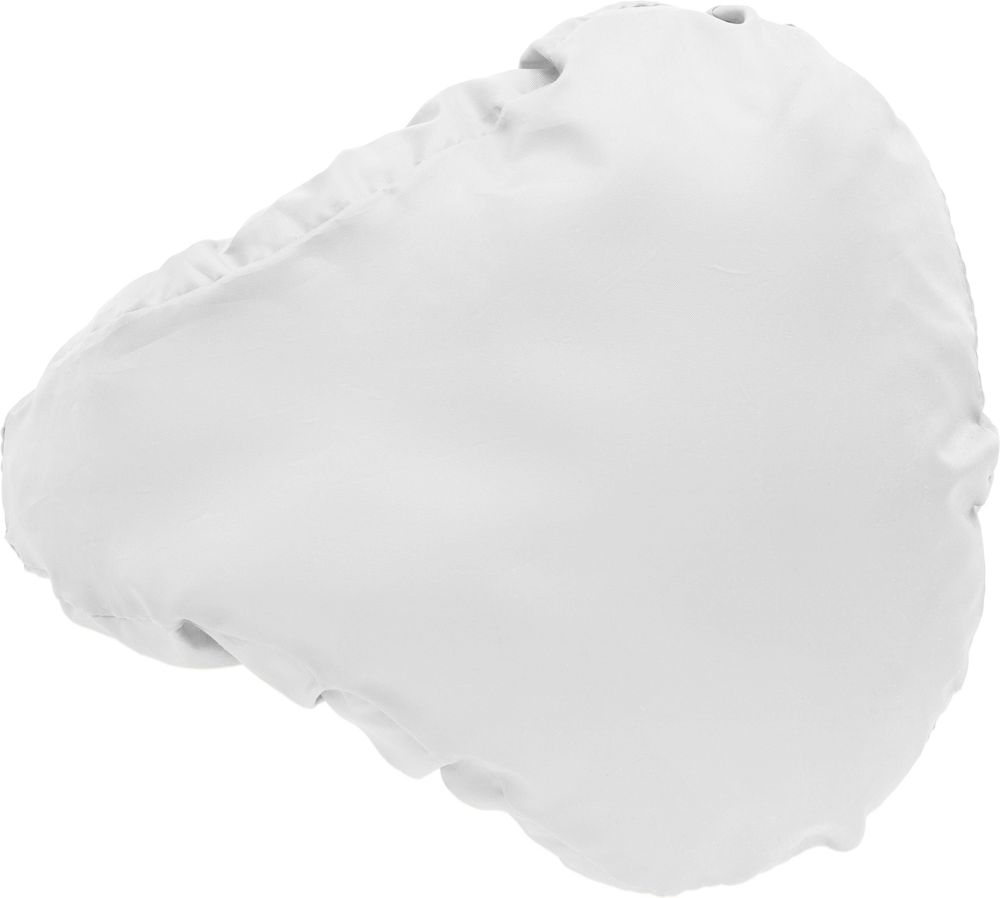 Couvre-selle en polyester recyclé Xander - Blanc