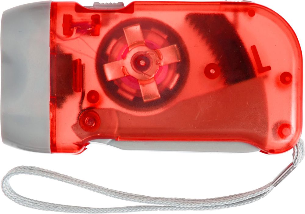 ABS dynamo zaklamp Tristan - rood