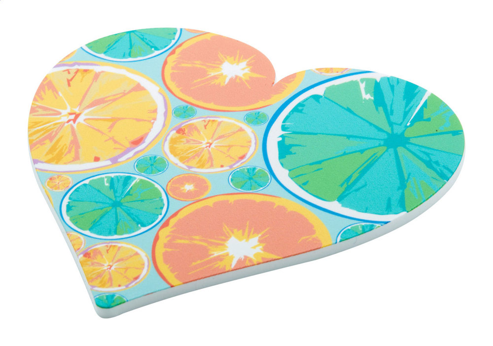 CreaCoast - vierkant onderzetter - wit (model C)