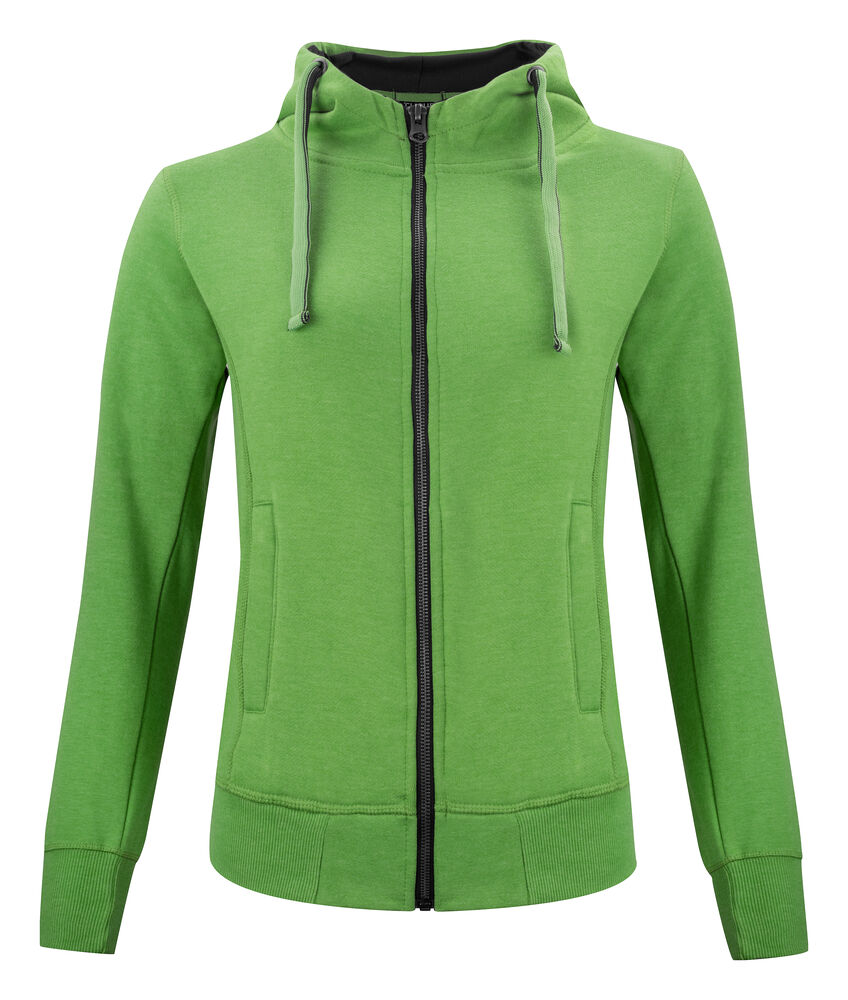Clique - Classic Hoody Full Zip Women Blauw-melange L