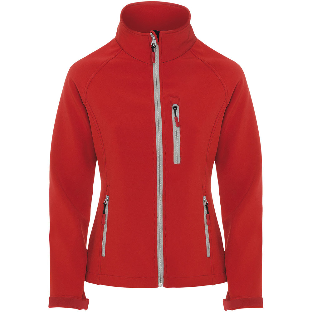 Antartida softshell damesjack - rood