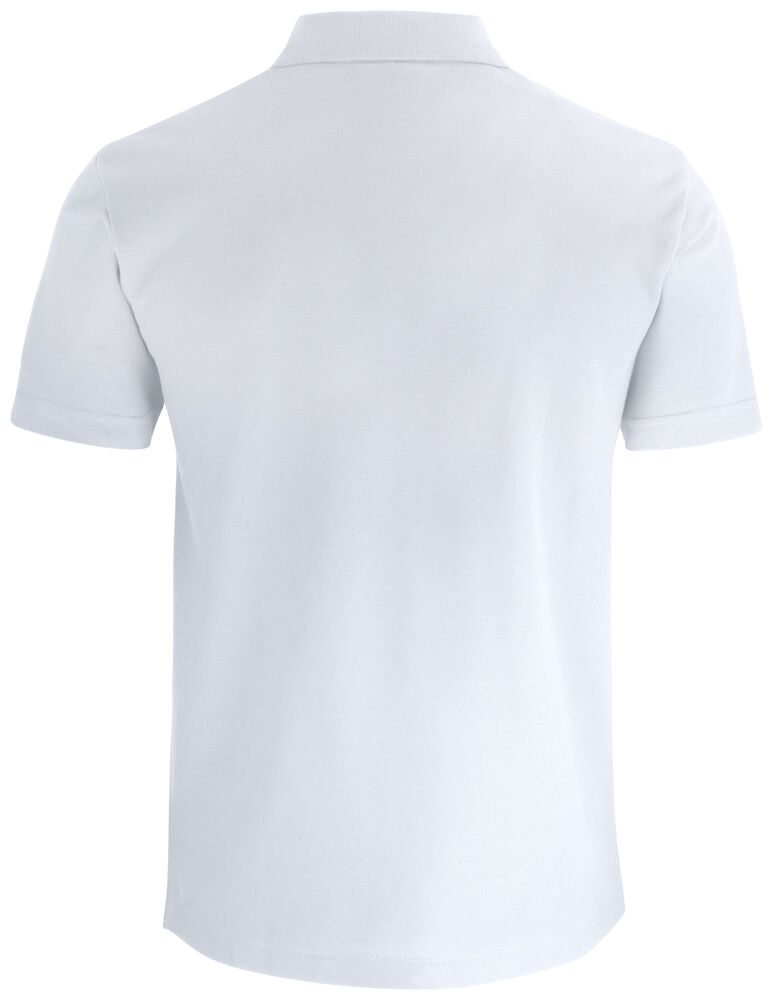 Clique - Basic Polo Pocket Blanc L