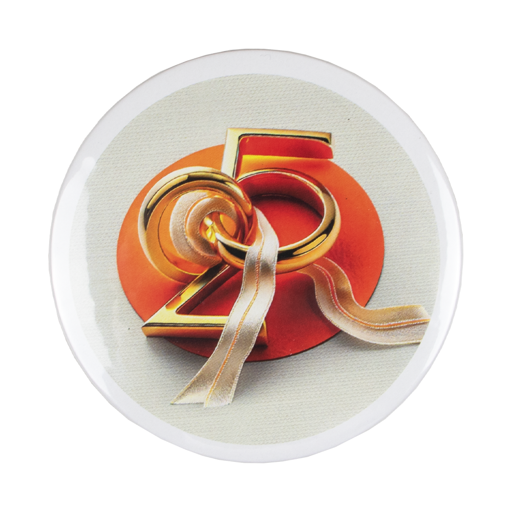 Buttons met veiligheidsspeld 59 mm ø