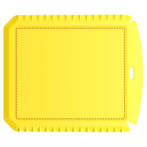 Grattoir à glace Thrym rectangulaire et en plastique recyclé