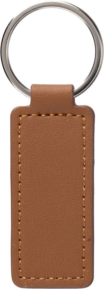 Appel leren en PU sleutelhanger Sabrina