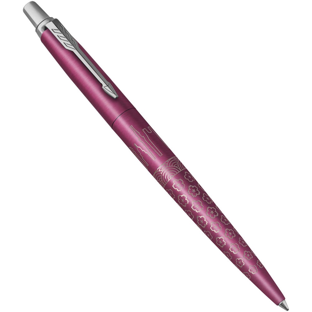 Parker Jotter SE Global Icons balpen (blauwe inkt)