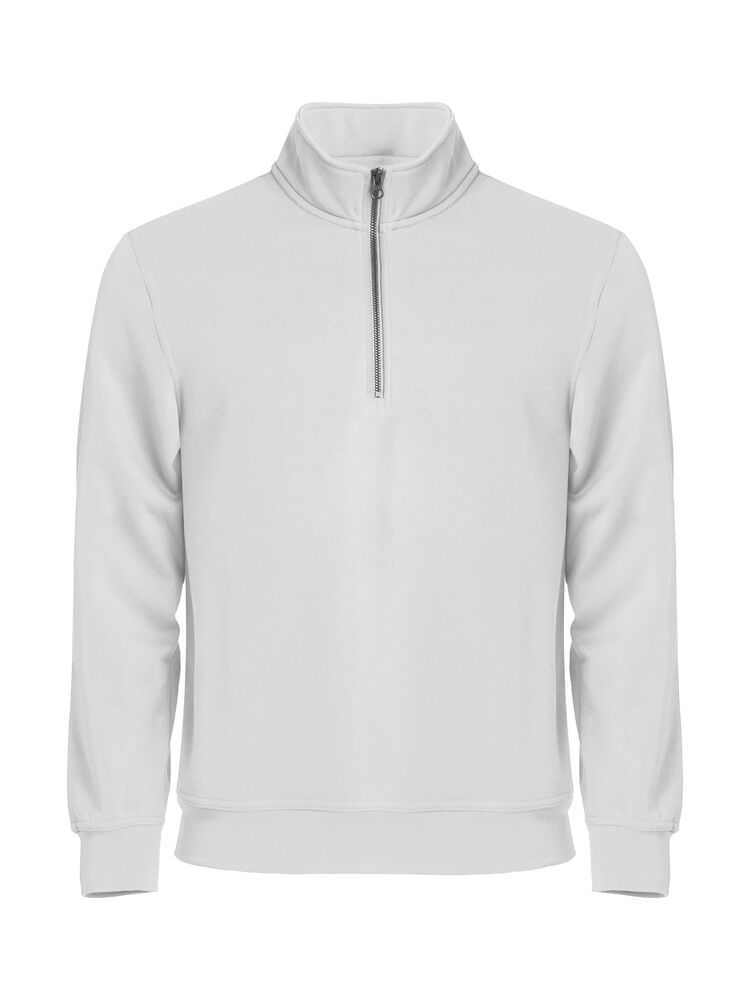 Clique - Basic Half Zip - Blanc