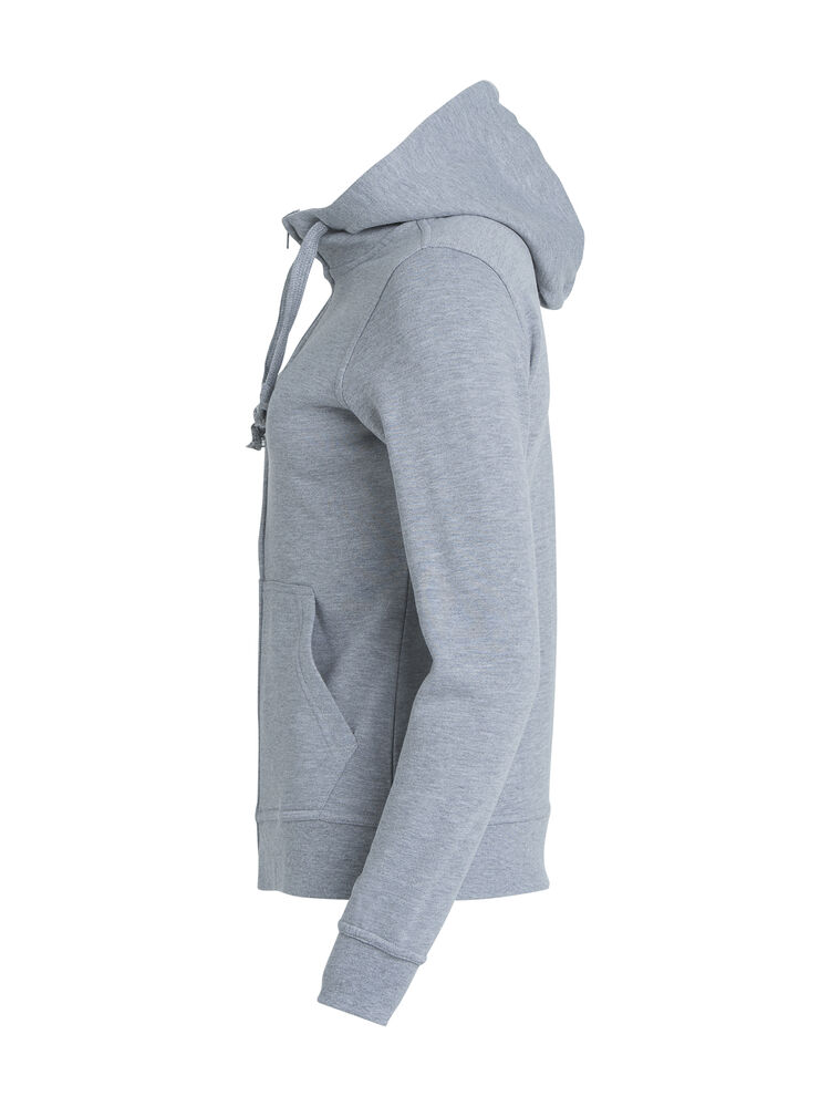 Clique - Basic Hoody Full Zip Women Grismélange XXL