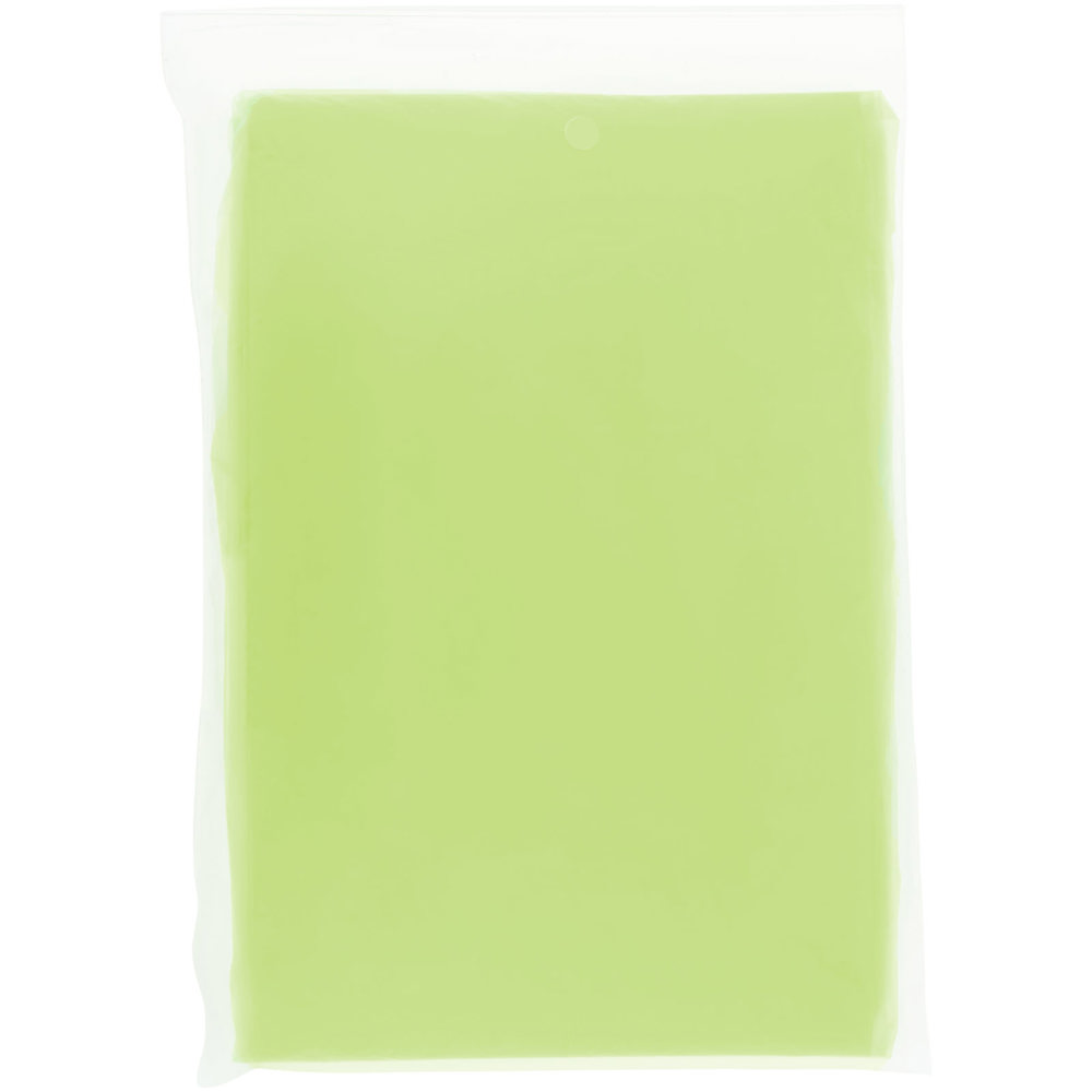 Ziva wegwerp regenponcho met opbergtasje