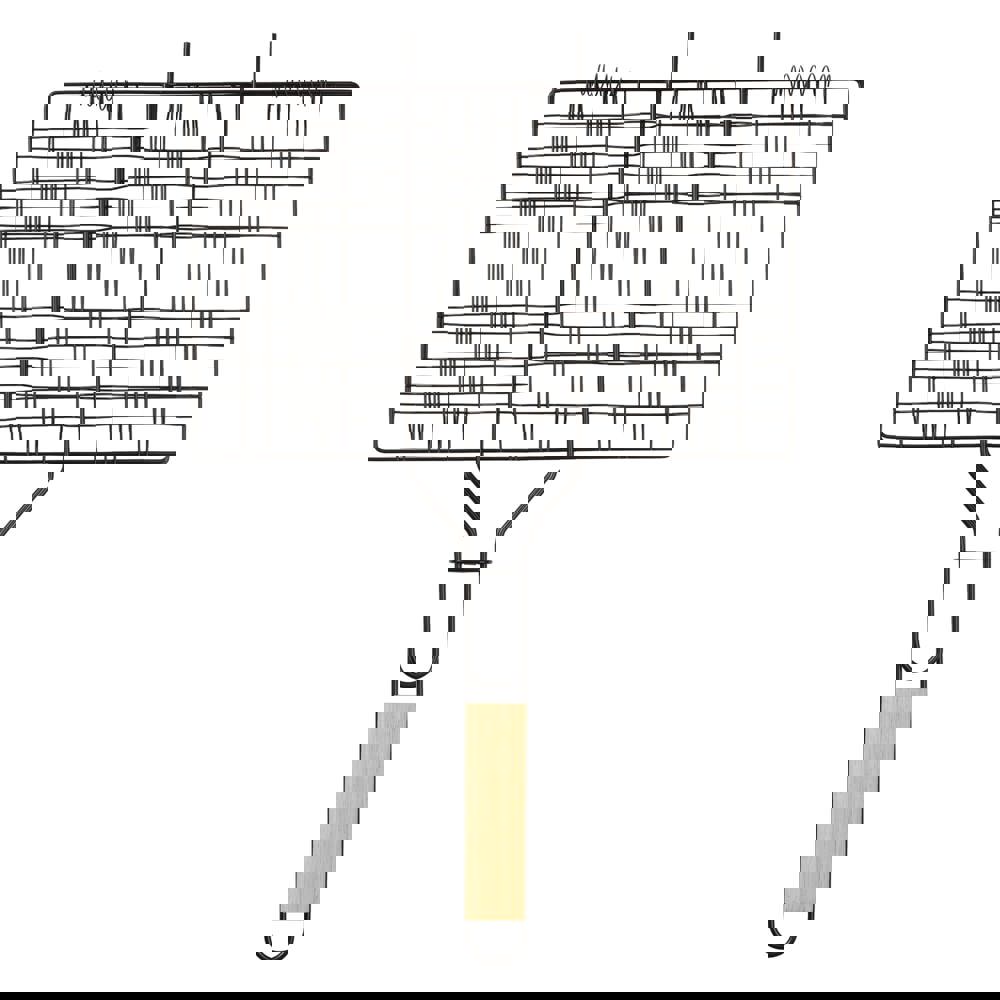 Rechthoekige barbecue grill