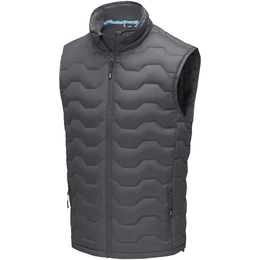 Bodywarmer duvet isotherme Epidote recyclé certifié GRS pour homme - Gris storm