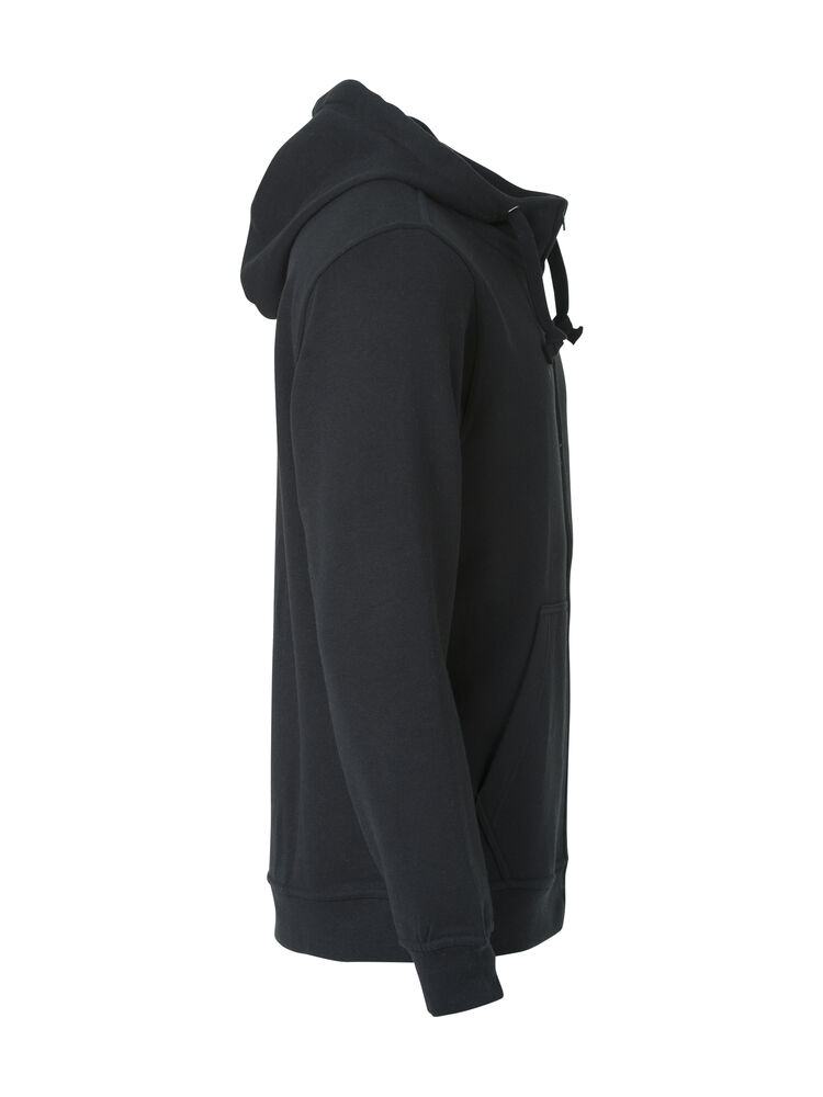 Clique - Basic Hoody Full Zip Noir XL