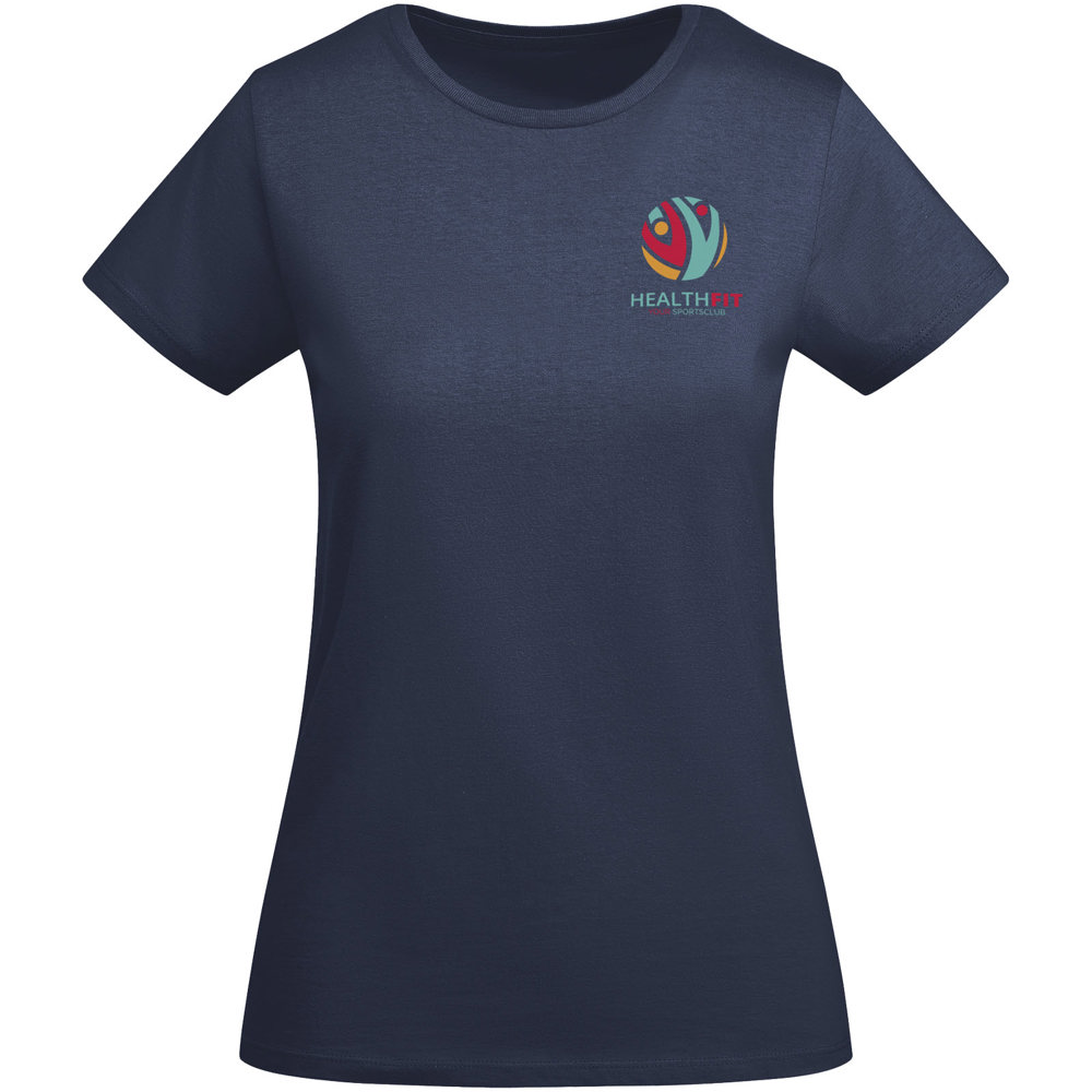 Breda biologisch katoenen dames T-shirt met korte mouwen