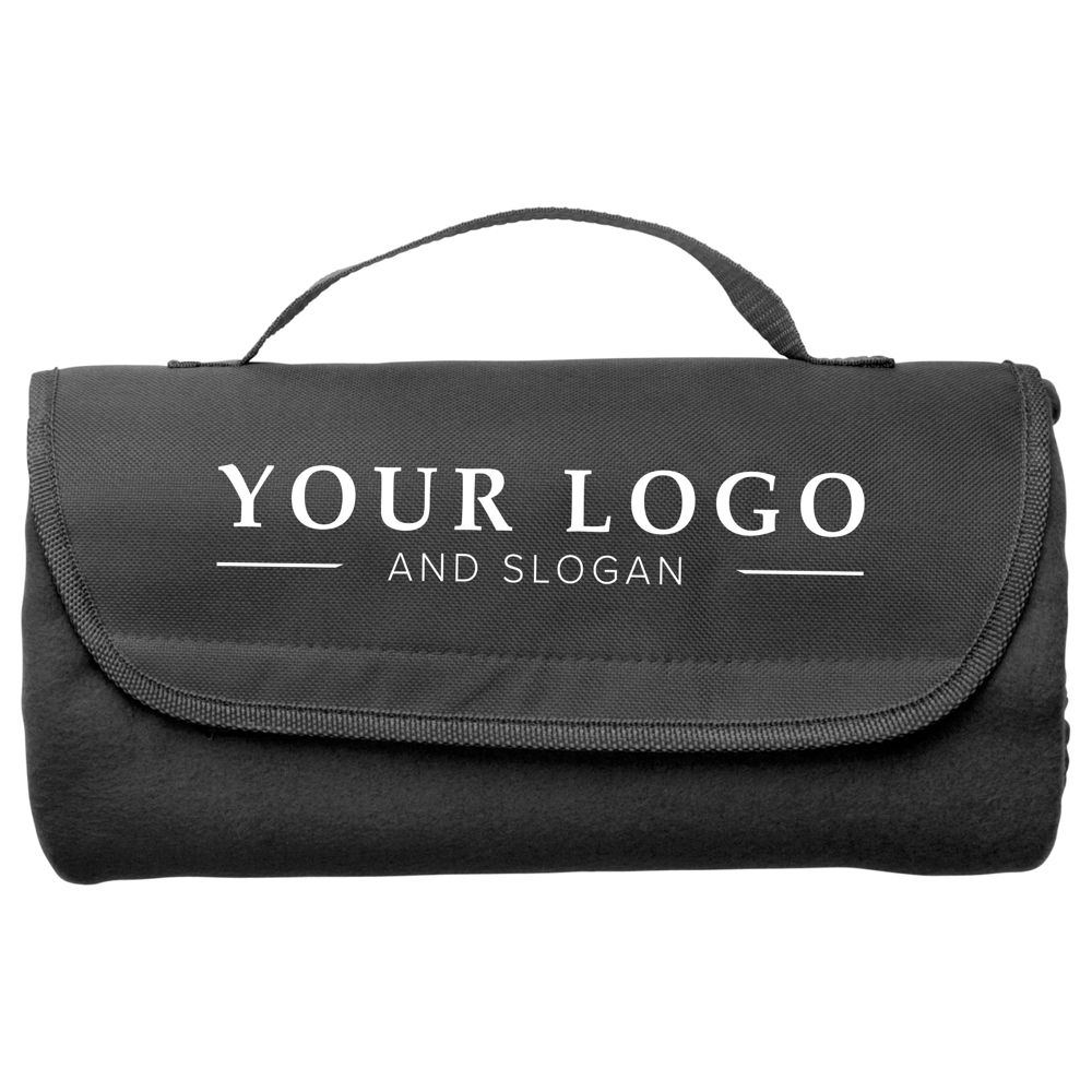 Fleece deken (165 gr/m²) met draagband Helga