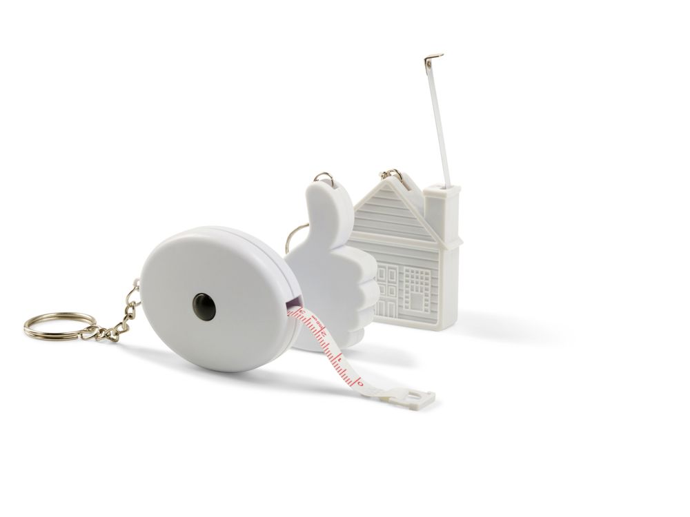 ABS sleutelhanger met rolmaat Dane