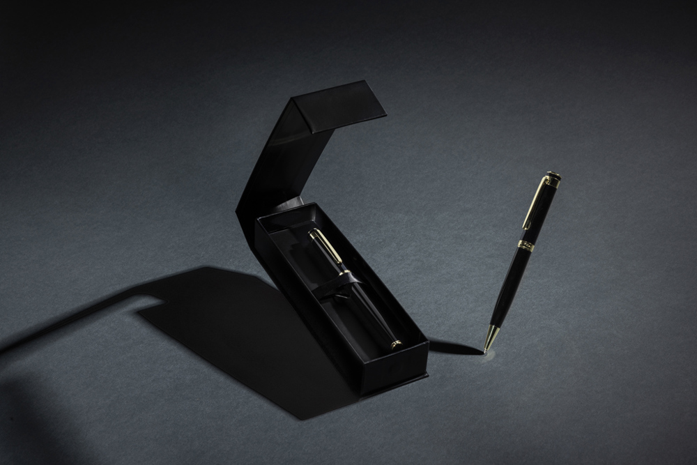 Swiss Peak Luca RCS recycled brass deluxe pen set