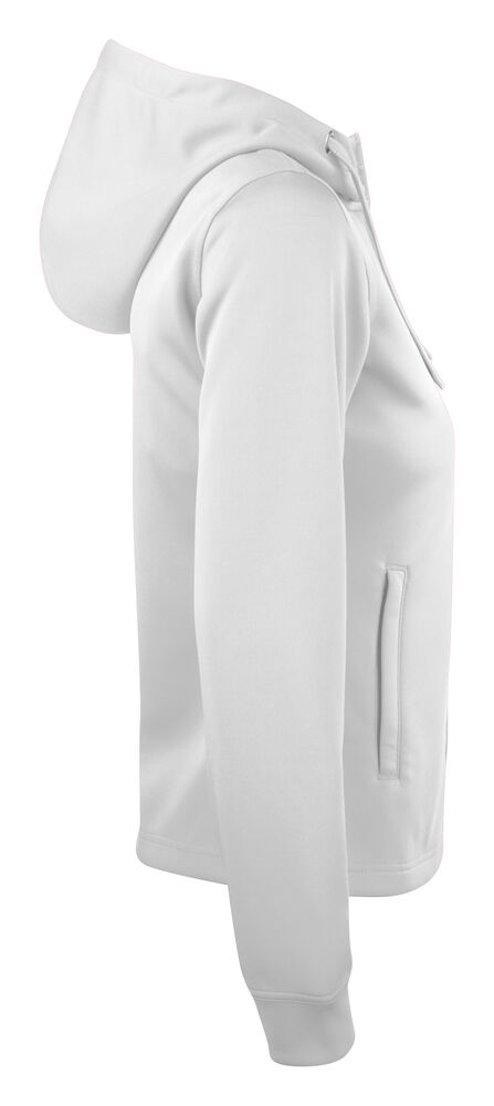 Clique - Basic Active Hoody Full Zip Women Blanc S