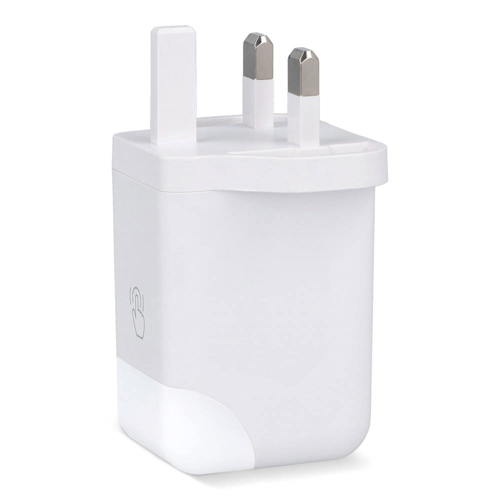 Adaptateur secteur Xoopar ICE-G 65 W GaN avec prise britannique - Blanc