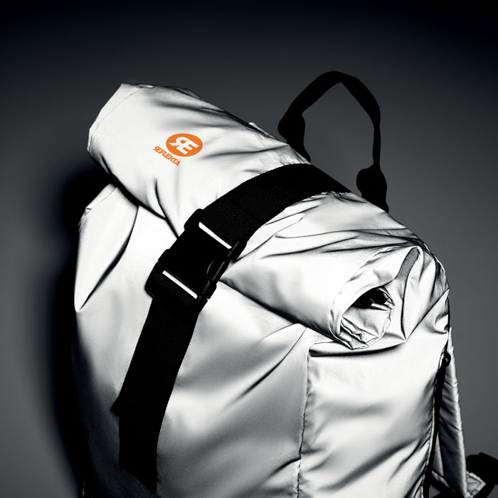 BRIGHT ROLLPACK - Reflecterende rolltop rugzak