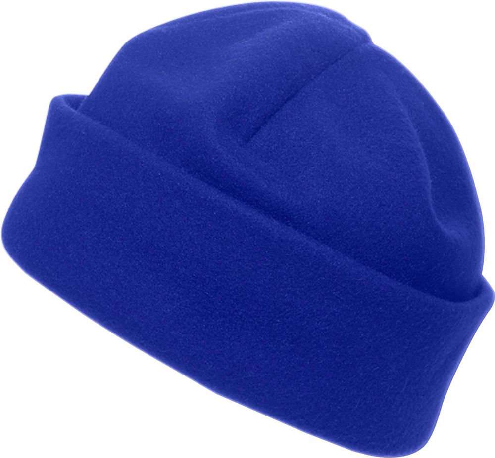 Bonnet en laine polaire Elliana - bleu cobalt